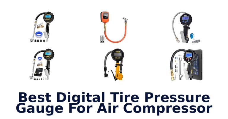 best digital tire pressure gauge for air compressor