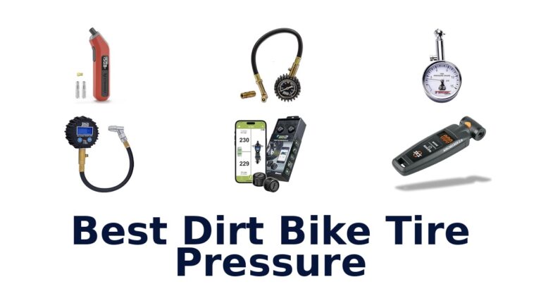best dirt bike tire pressure