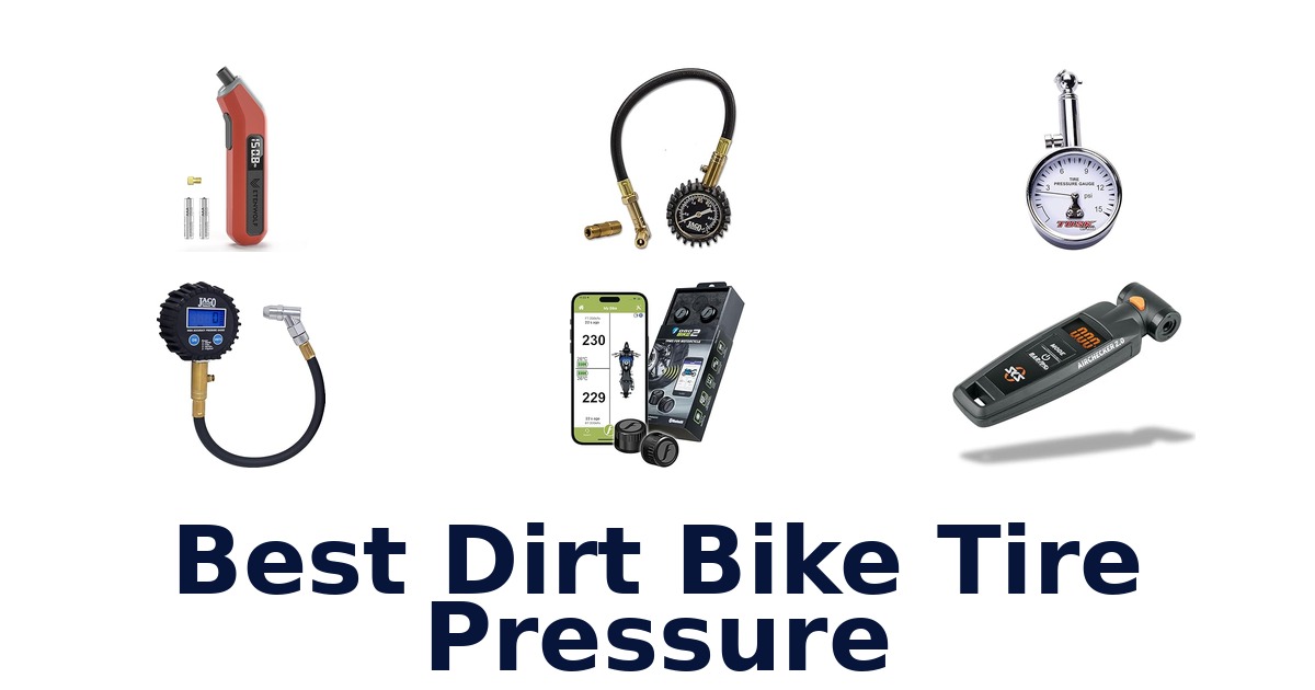 best dirt bike tire pressure