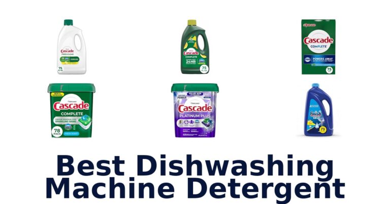 best dishwashing machine detergent