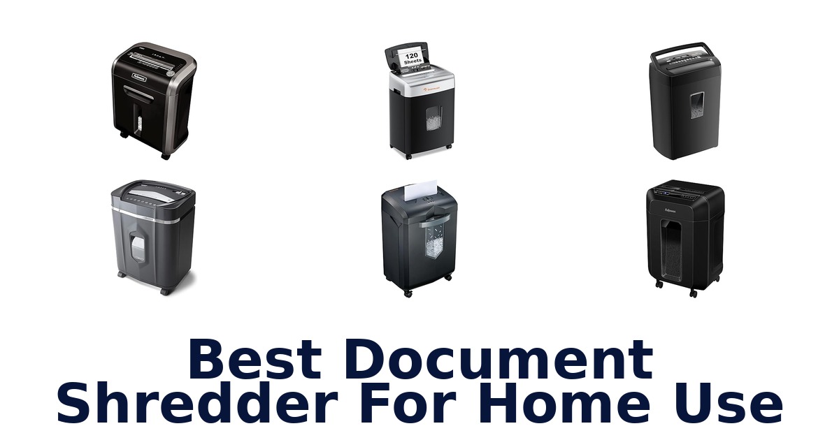 best document shredder for home use