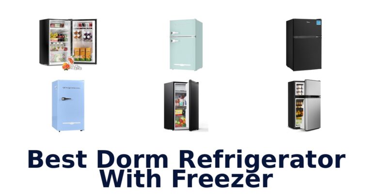 best dorm refrigerator with freezer