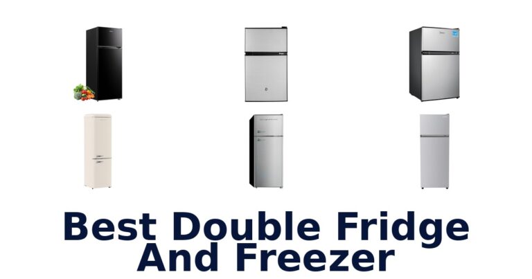 best double fridge and freezer