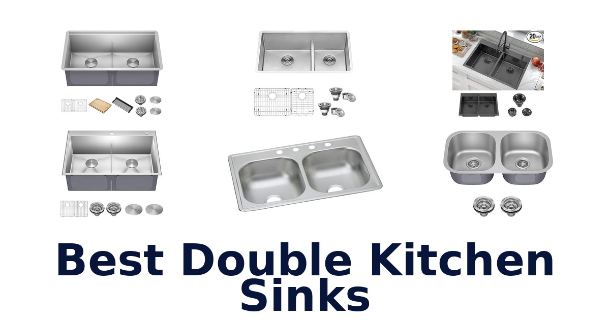 best double kitchen sinks