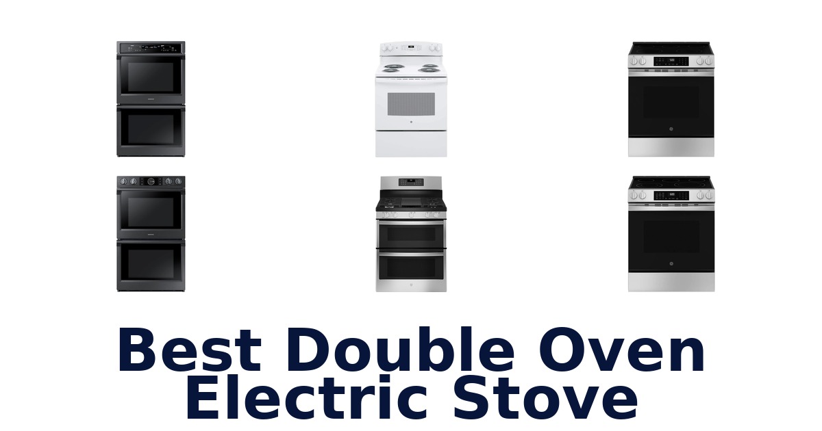 best double oven electric stove
