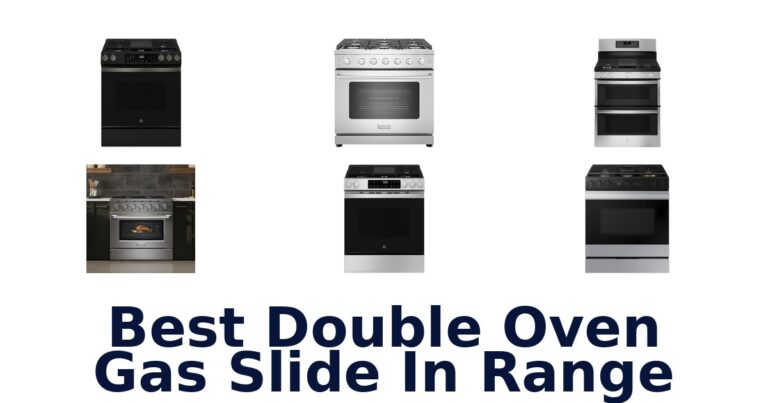 best double oven gas slide in range