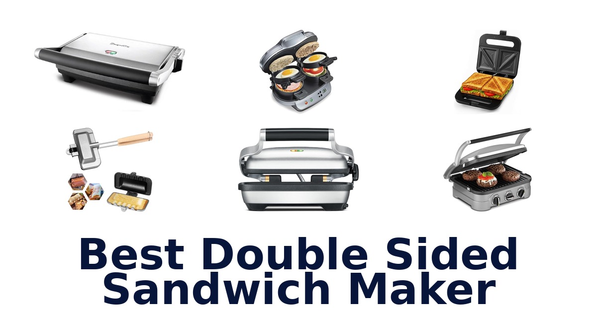 best double sided sandwich maker