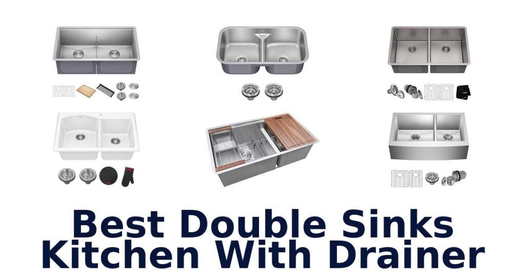 Best Double Sinks Kitchen With Drainer: Top 10 Picks | Homestead Authority