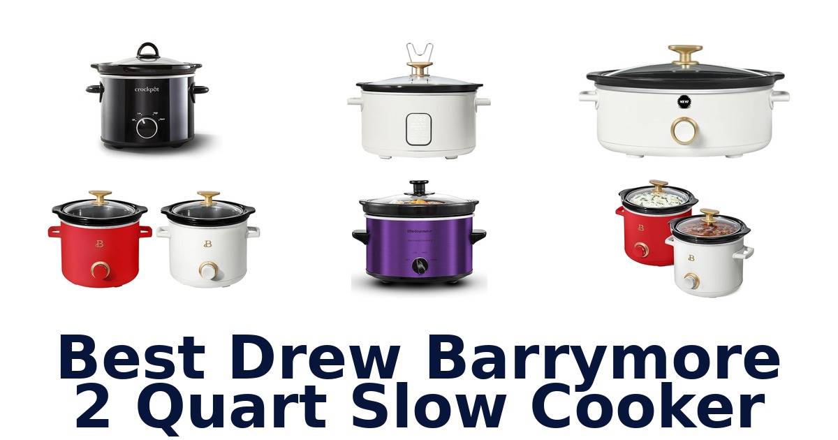 best drew barrymore 2 quart slow cooker