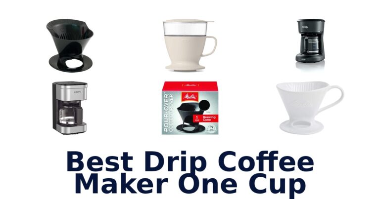 best drip coffee maker one cup