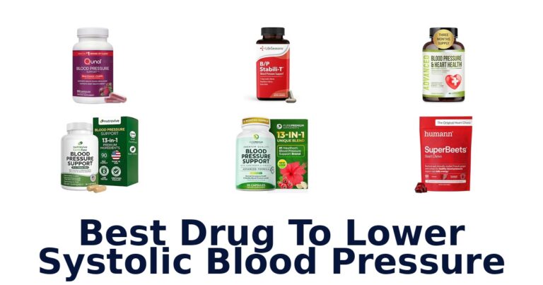 best drug to lower systolic blood pressure