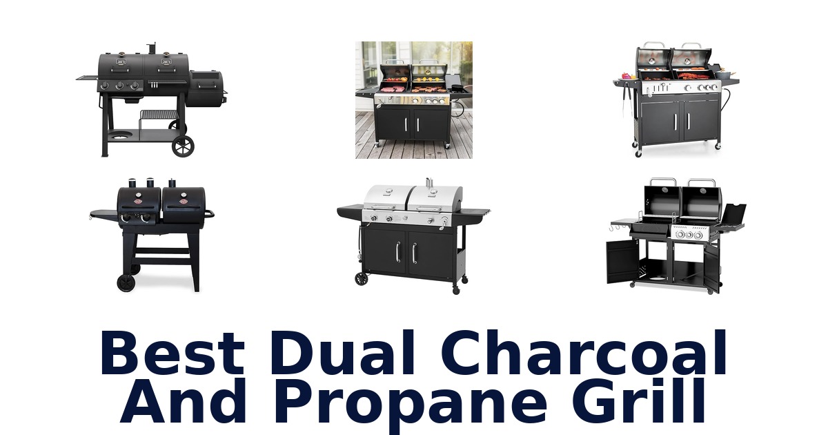 best dual charcoal and propane grill