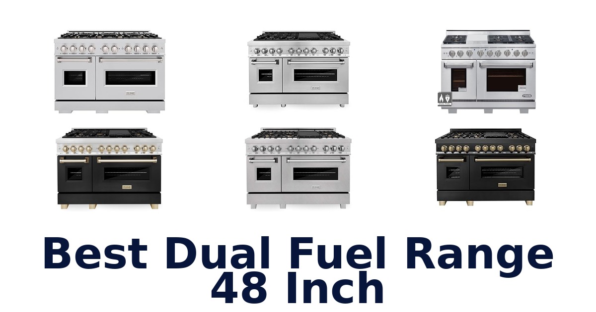 best dual fuel range 48 inch