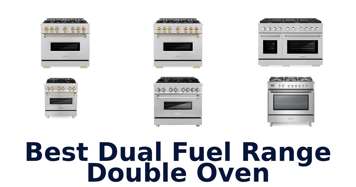 best dual fuel range double oven
