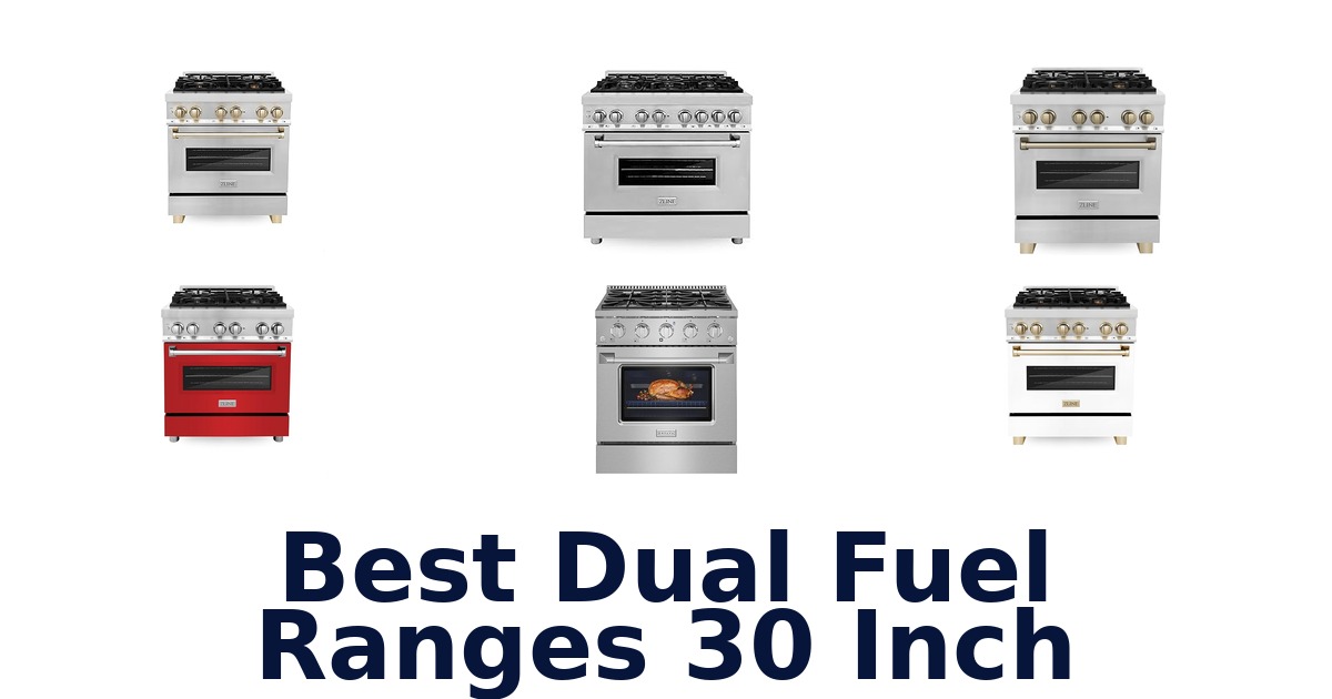 best dual fuel ranges 30 inch