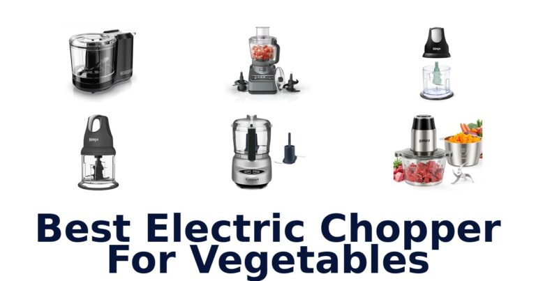 best electric chopper for vegetables