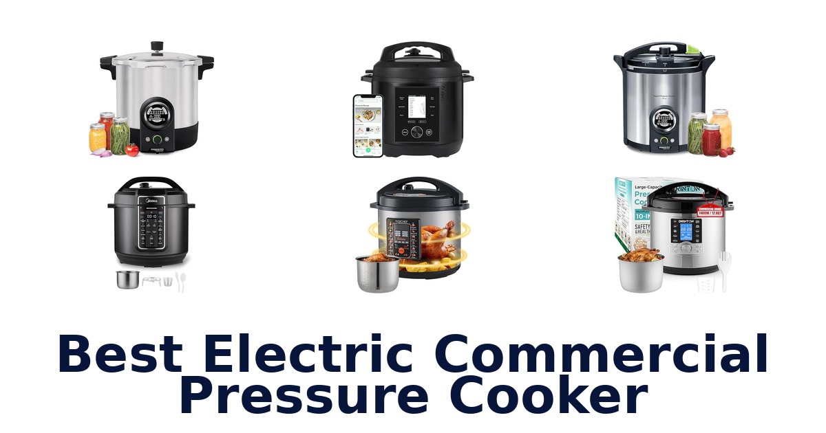best electric commercial pressure cooker