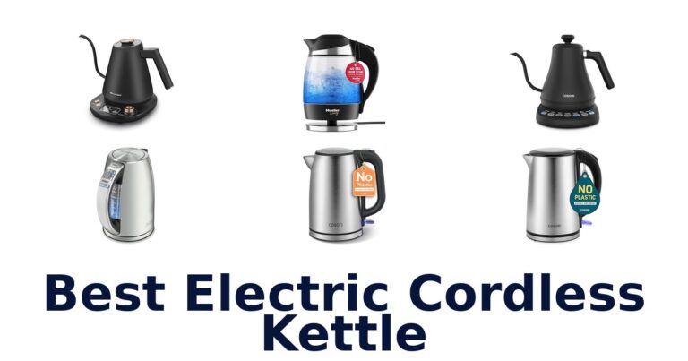 best electric cordless kettle