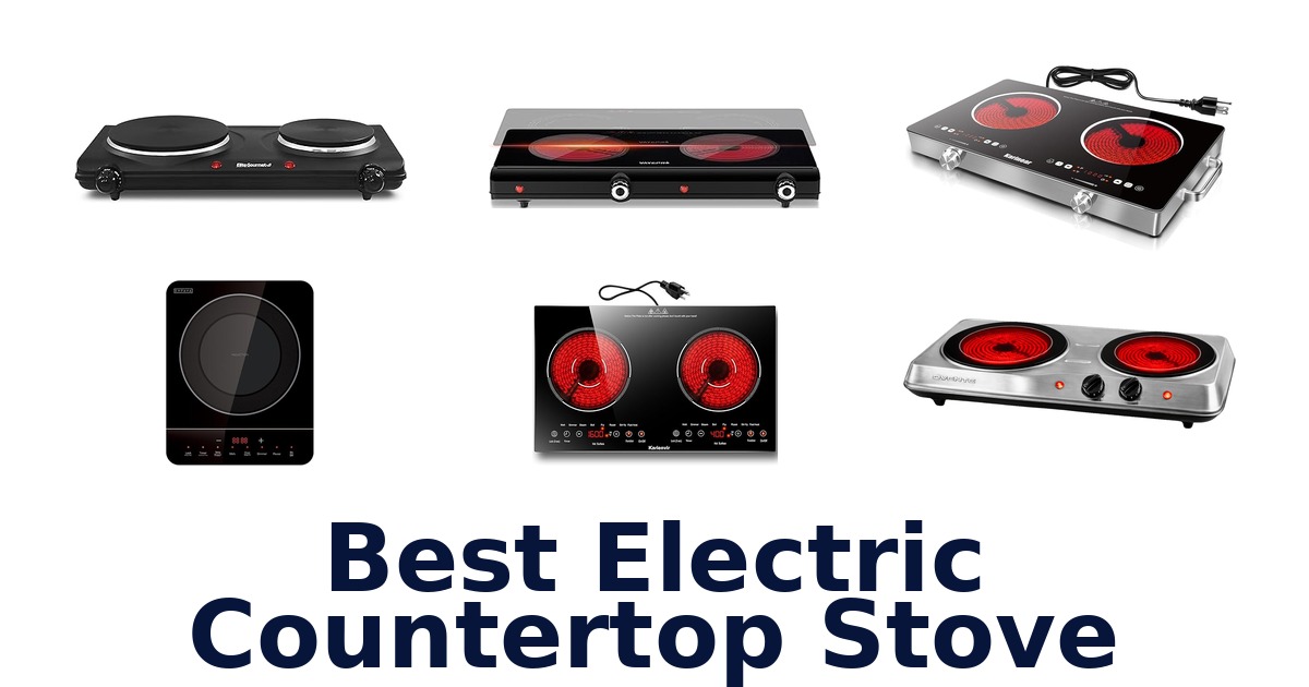 best electric countertop stove