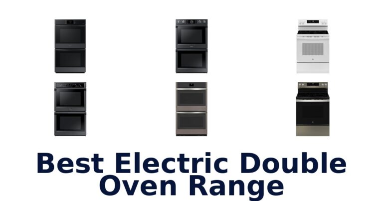 best electric double oven range