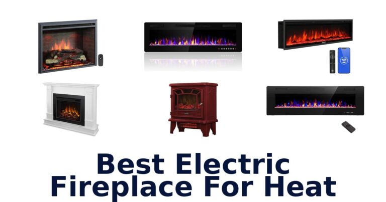 best electric fireplace for heat