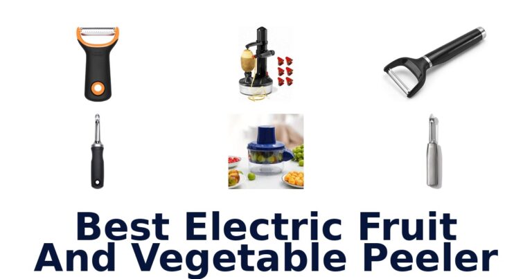 best electric fruit and vegetable peeler