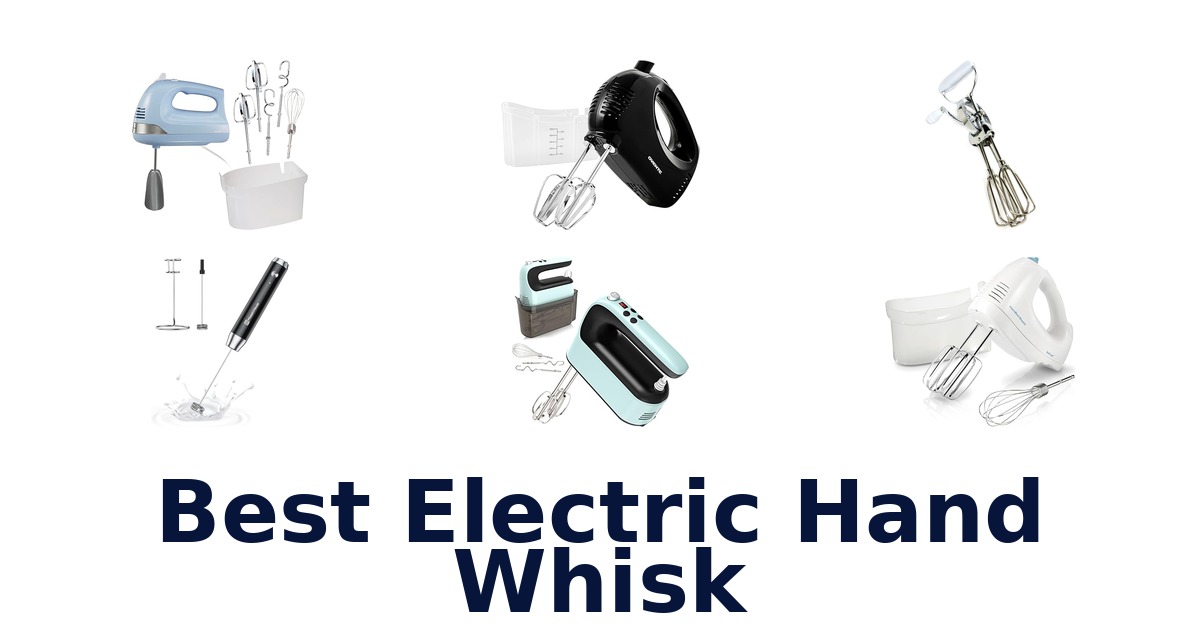 best electric hand whisk
