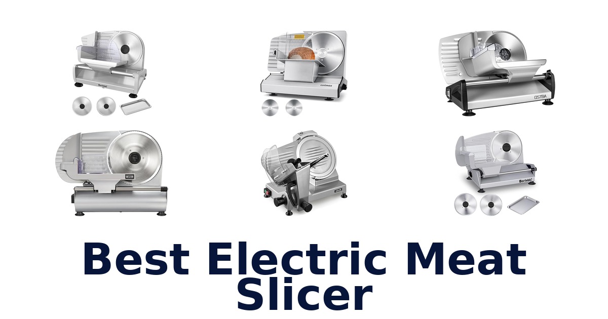 best electric meat slicer