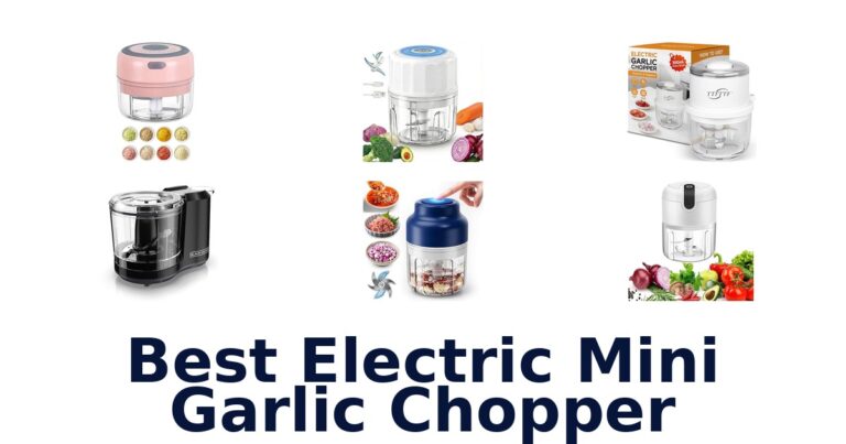 best electric mini garlic chopper
