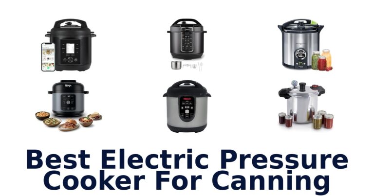 best electric pressure cooker for canning