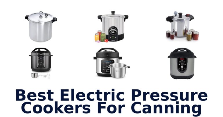 best electric pressure cookers for canning