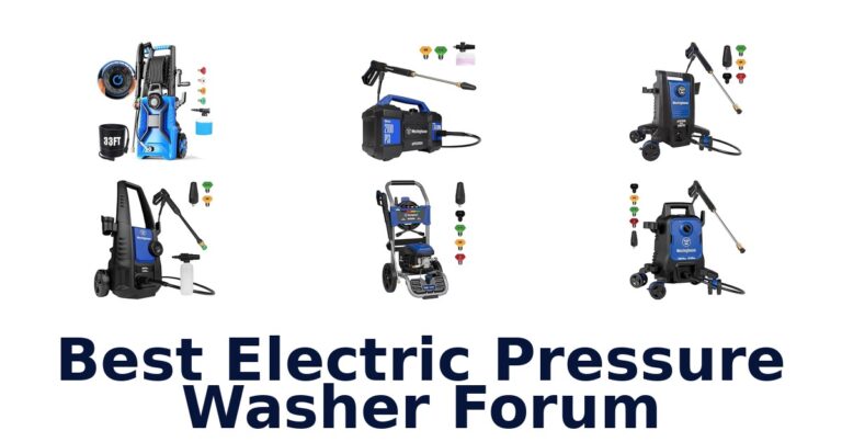 best electric pressure washer forum