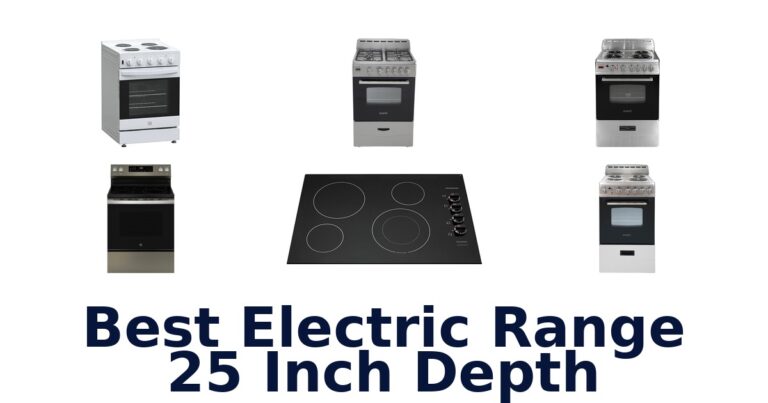 best electric range 25 inch depth