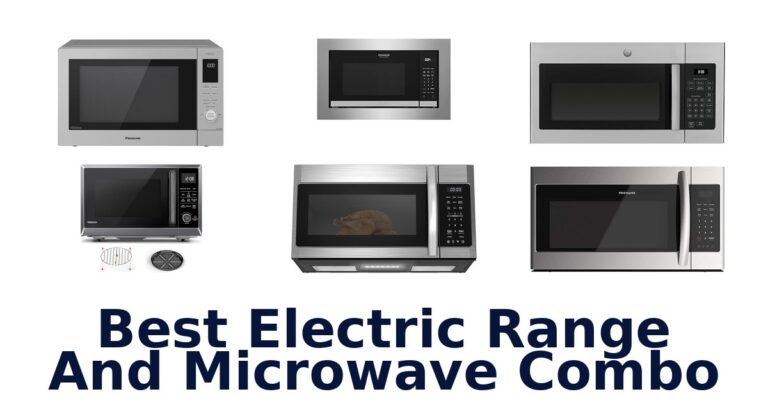 best electric range and microwave combo