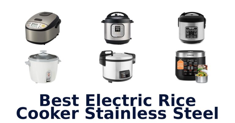 best electric rice cooker stainless steel