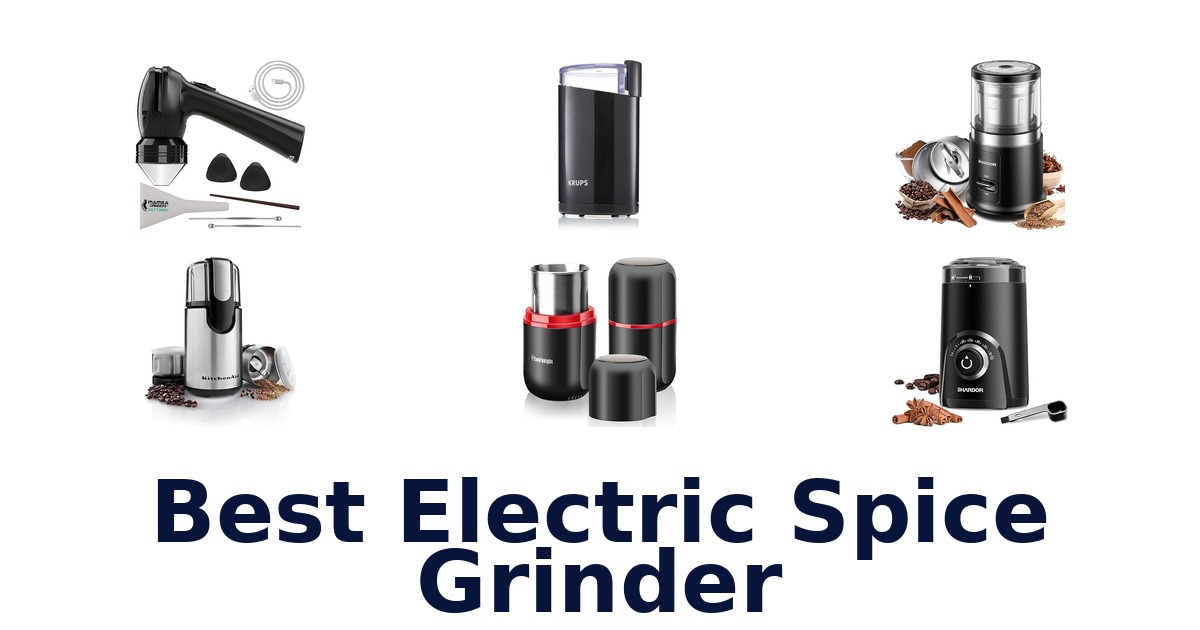 best electric spice grinder