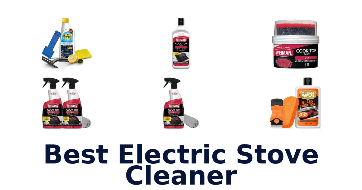 best electric stove cleaner