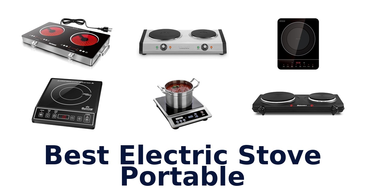 best electric stove portable