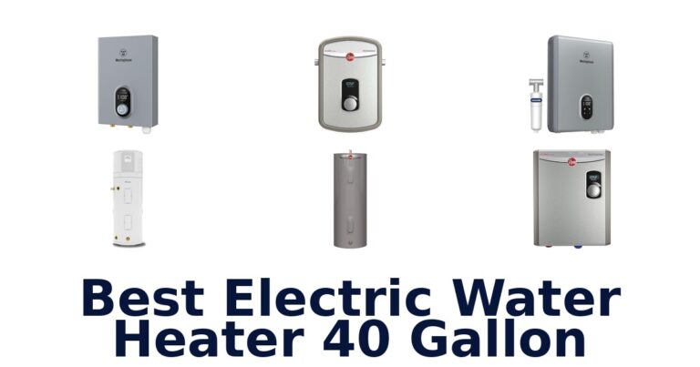 best electric water heater 40 gallon