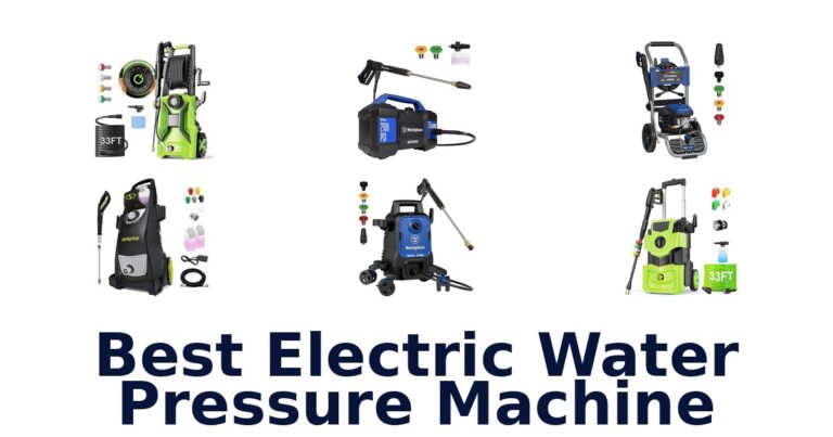best electric water pressure machine