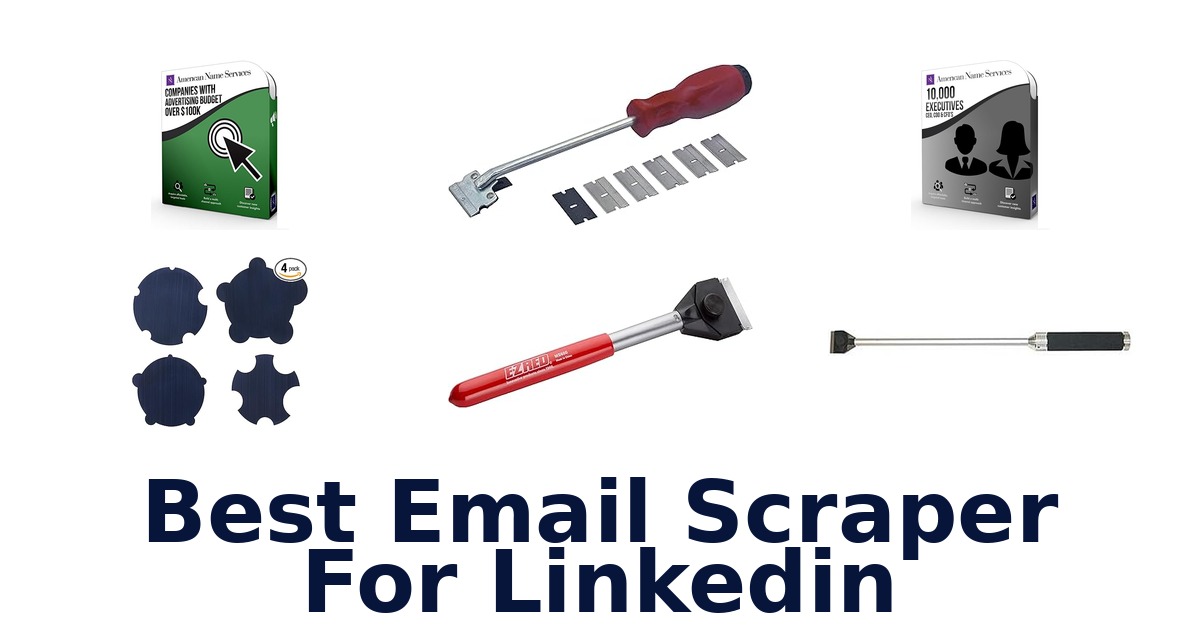 best email scraper for linkedin