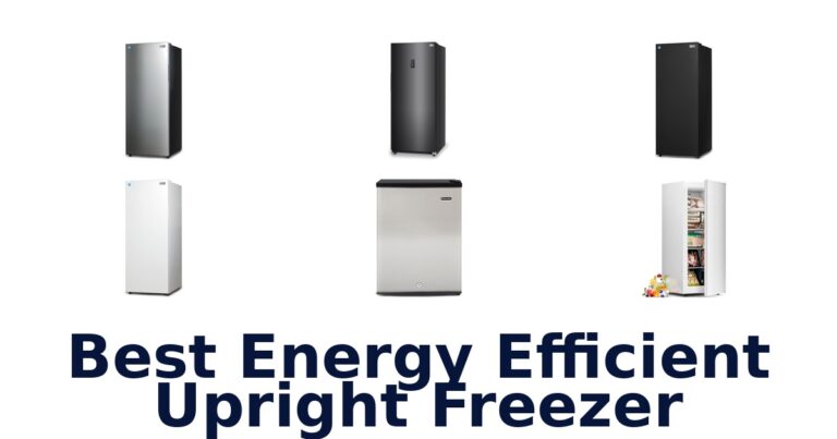 best energy efficient upright freezer