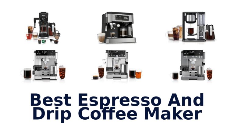 best espresso and drip coffee maker