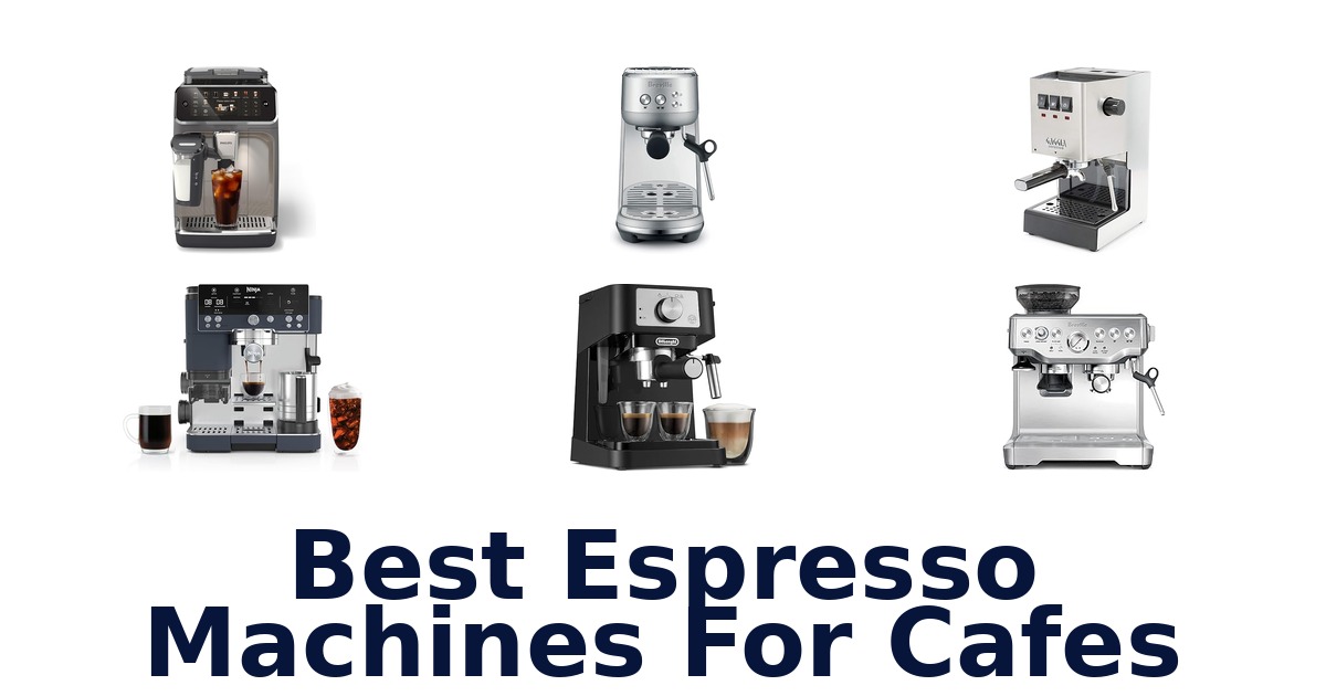 best espresso machines for cafes
