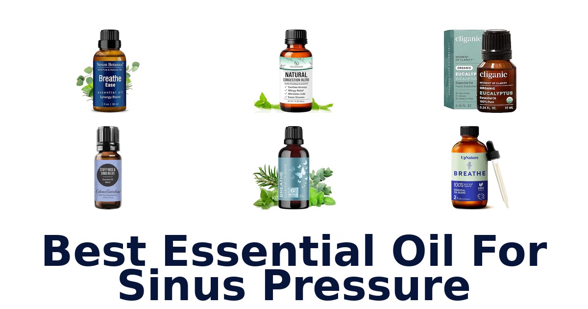 best essential oil for sinus pressure