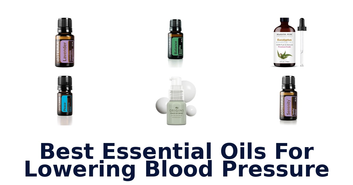 best essential oils for lowering blood pressure