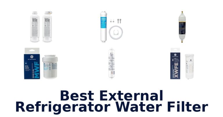 best external refrigerator water filter