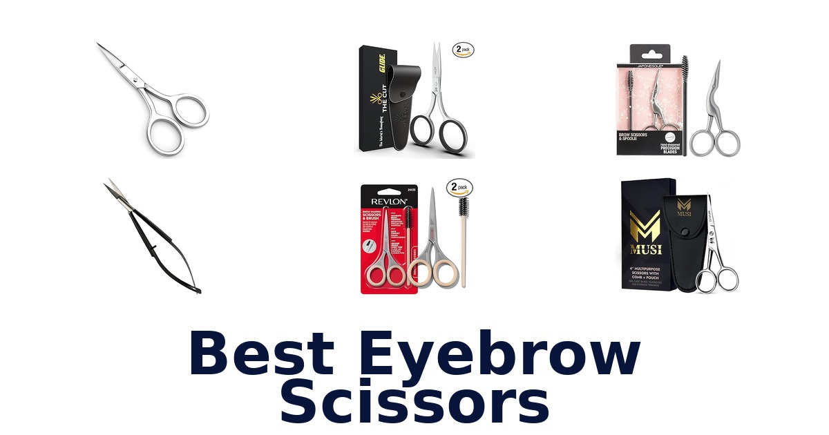 best eyebrow scissors