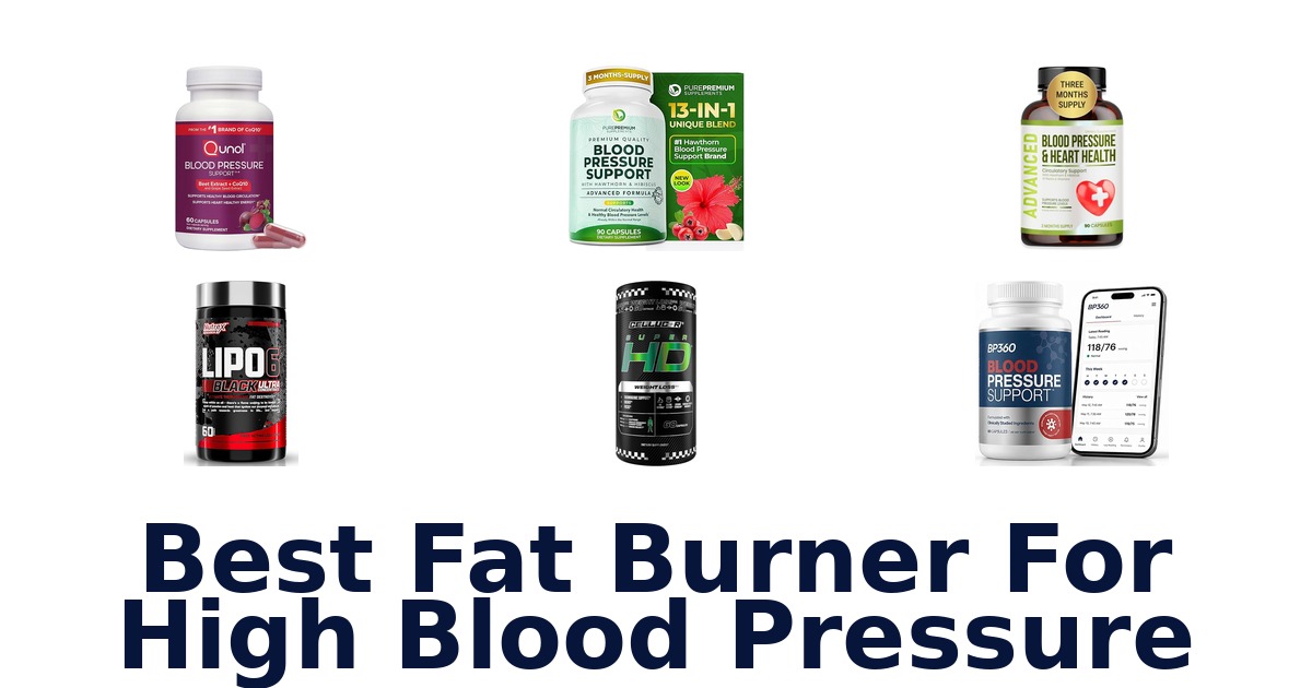 best fat burner for high blood pressure