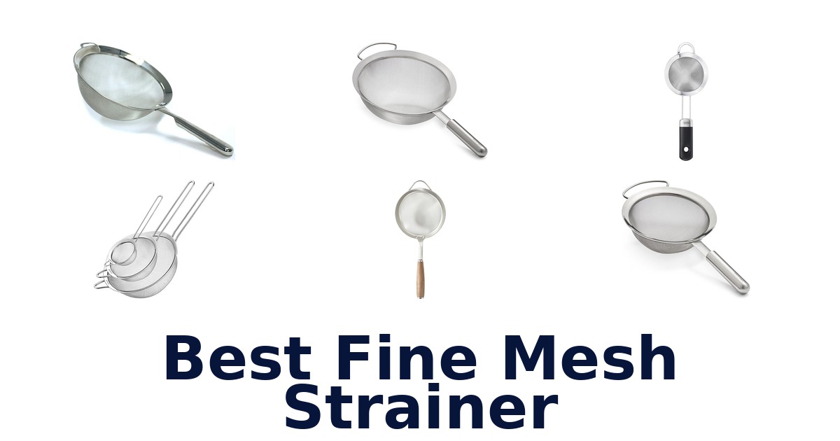best fine mesh strainer